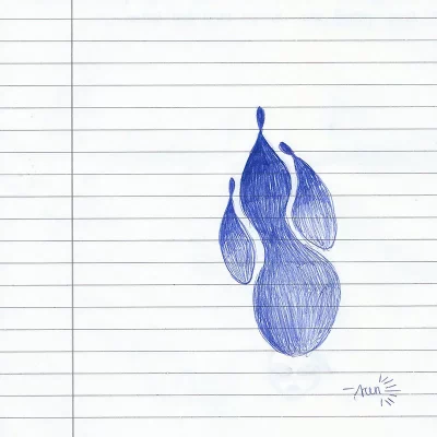 Doodle de forme organique pour inspiration de bijoux