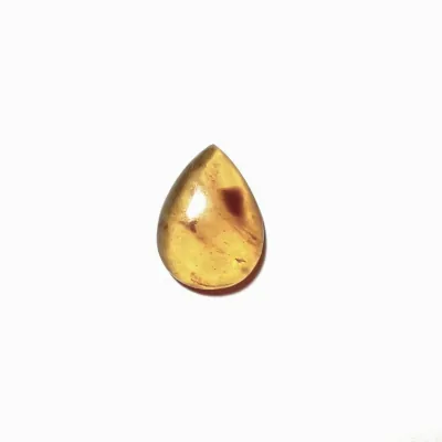 ambre en forme de goutte