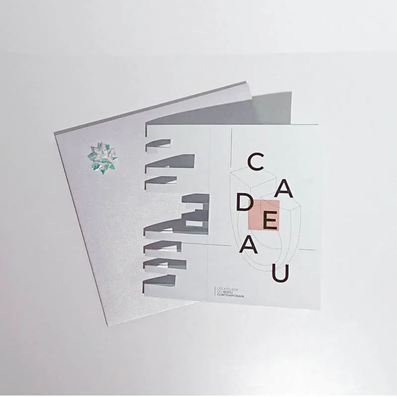Livraison par poste - Carte popup artisanale + enveloppe + envoi 3 à 5 jours ouvrables